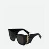 6931a985ccd8ab3d7af9de9a YSL Saint Laurent Sunglasses, absolutely in love, the aura when worn is perfectly on point, greatly slimming the face, large frame yet surprisingly lightweight, with just the right temple curvature for a comfortable, feather-light fit!