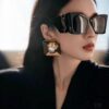 6931a987ccd8ab3d7af9deb3 YSL Saint Laurent Sunglasses, absolutely in love, the aura when worn is perfectly on point, greatly slimming the face, large frame yet surprisingly lightweight, temples designed at just the right angle for a comfortable, light feel