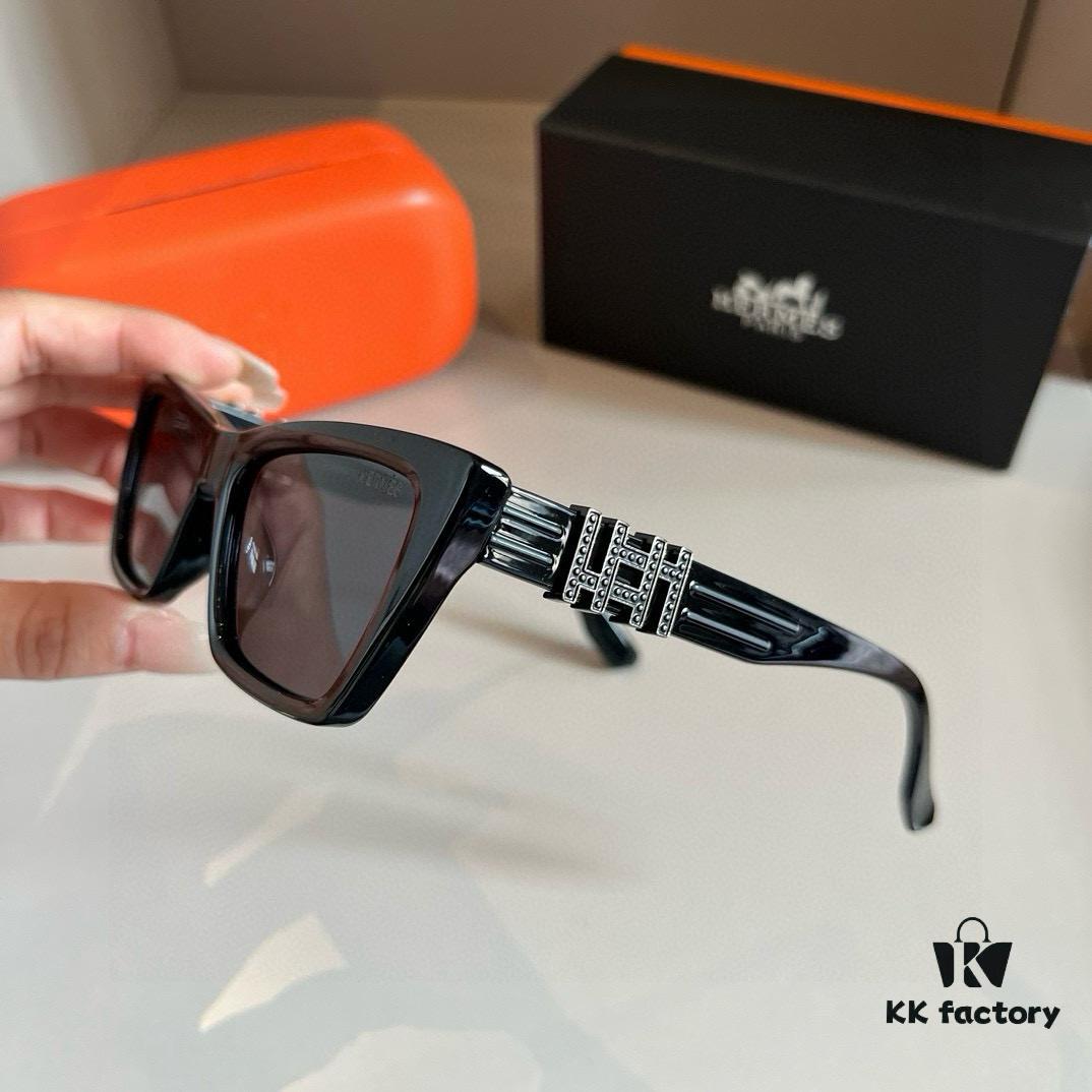 6931a98fccd8ab3d7af9df3a 2024 Hermès New Arrival Sunglasses, Polarized Sun Glasses, High-End Stylish Face-Framing UV Protection Eyewear