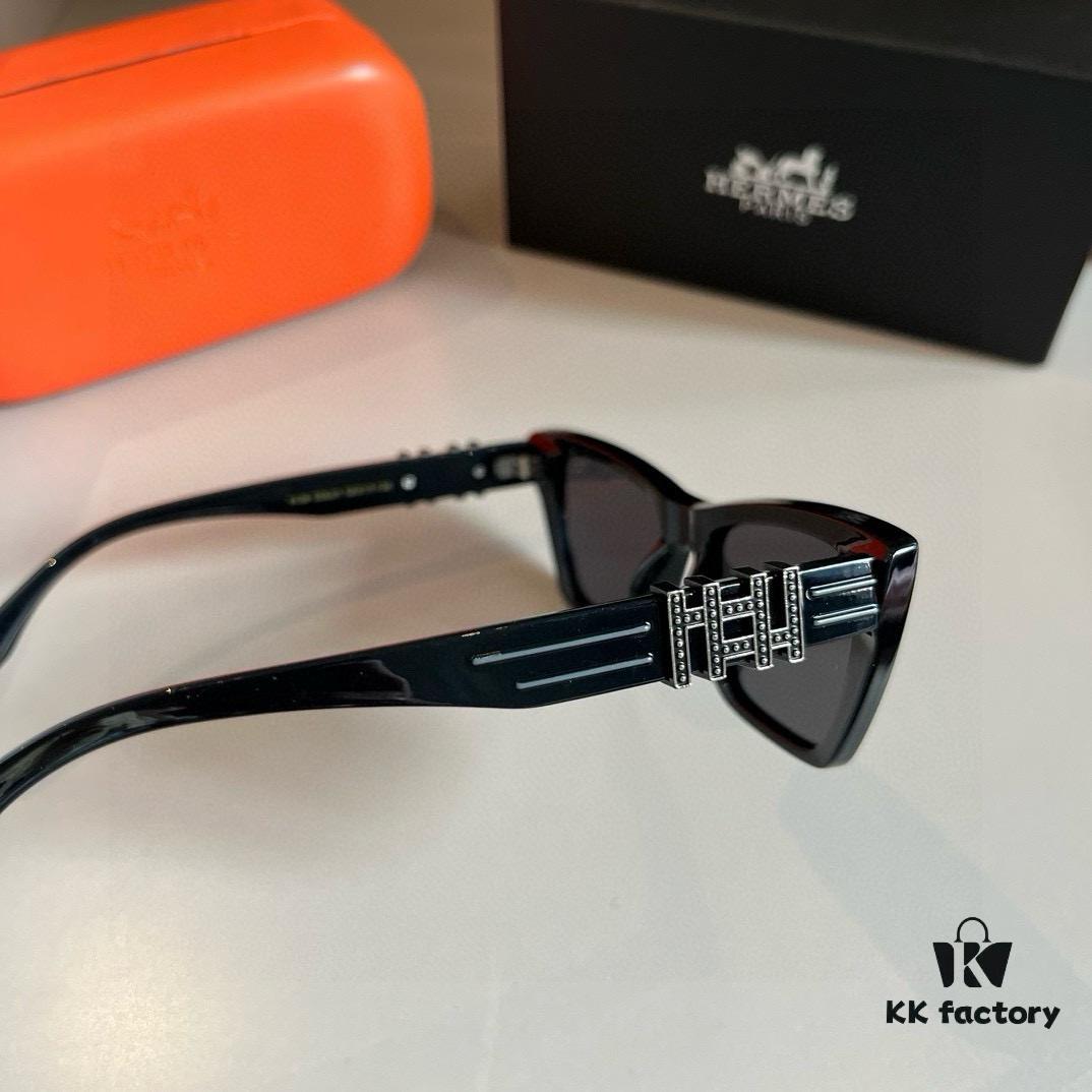 6931a98fccd8ab3d7af9df3c 2024 Hermès New Arrival Sunglasses, Polarized Sun Glasses, High-End Stylish Face-Framing UV Protection Eyewear