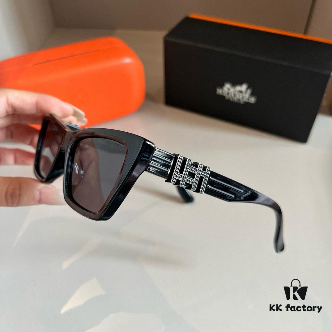 6931a990ccd8ab3d7af9df4b 2024 Hermès New Arrival Sunglasses, Polarized Sun Glasses with High-End Look, Slimming and UV-Protective Eyewear