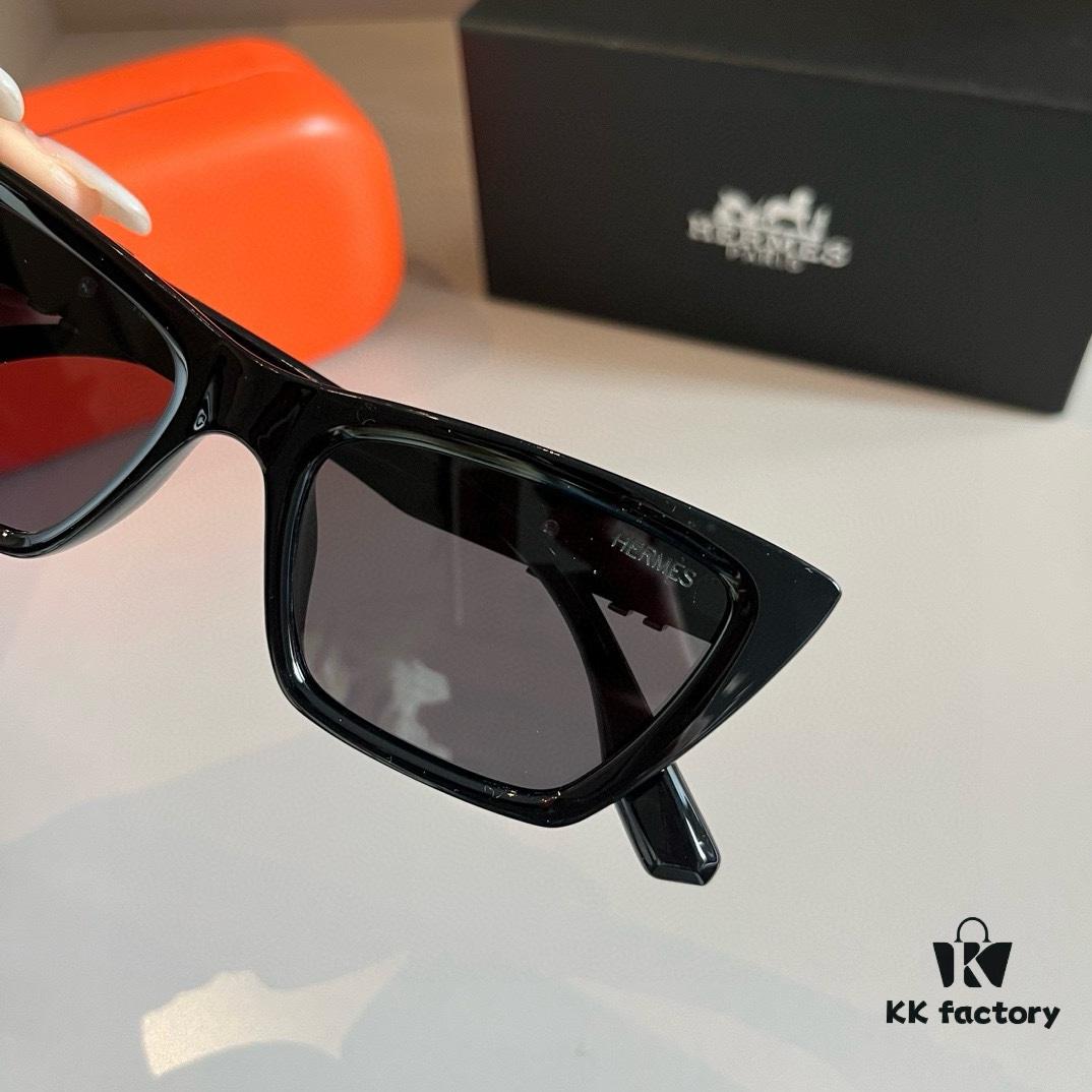 6931a990ccd8ab3d7af9df4e 2024 Hermès New Arrival Sunglasses, Polarized Sun Glasses with High-End Look, Slimming and UV-Protective Eyewear