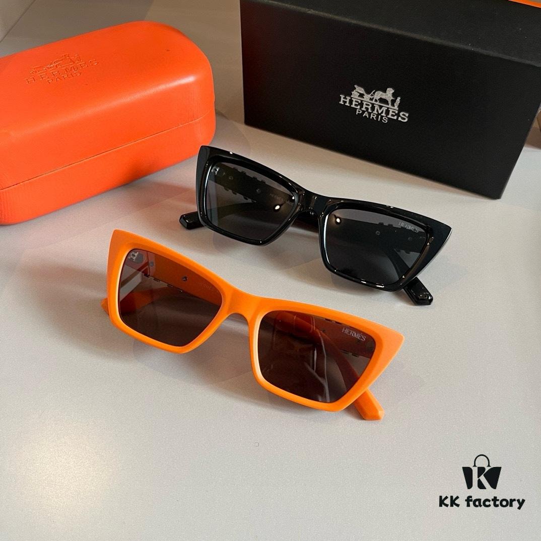 6931a991ccd8ab3d7af9df52 2024 Hermès New Arrival Sunglasses, Polarized Sun Glasses with High-End Look, Slimming and UV-Protective Eyewear