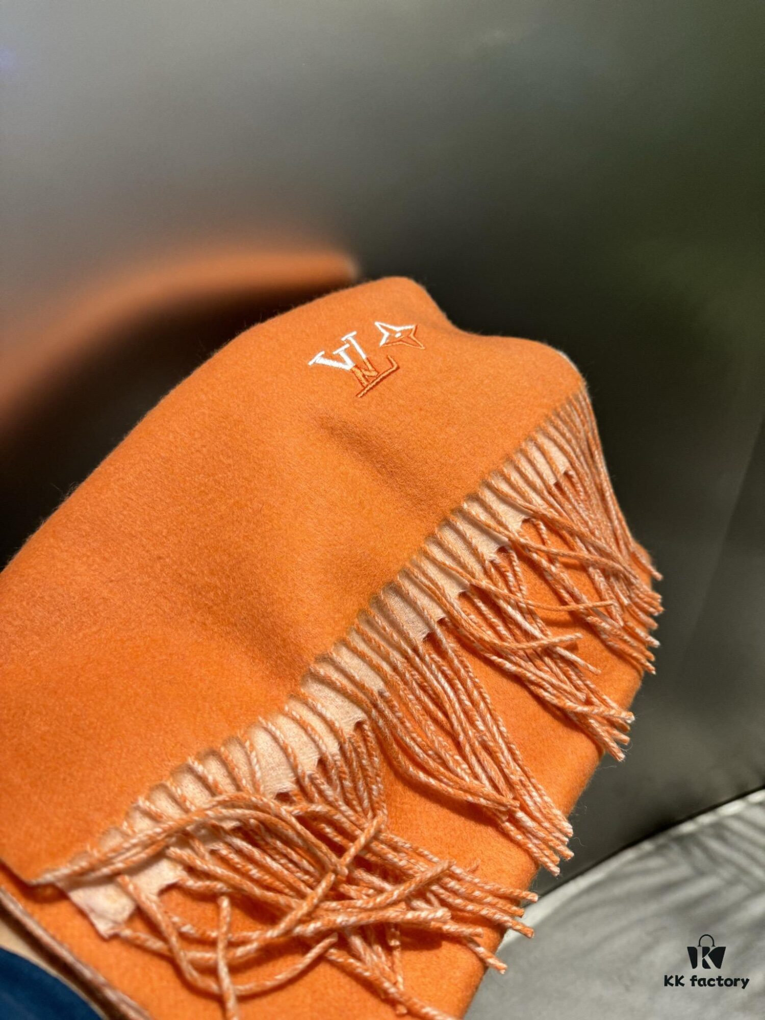 6931a992ccd8ab3d7af9df65 Louis Vuitton Men's Cashmere Scarf - Classic Unisex Design, 100% Cashmere, 30x180 cm