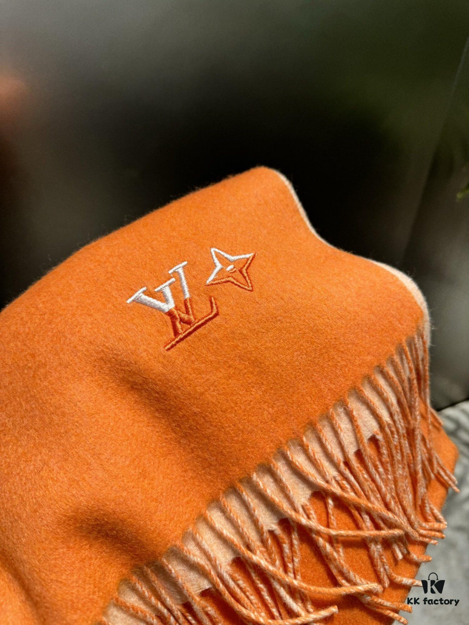 6931a992ccd8ab3d7af9df66 Louis Vuitton Men's Cashmere Scarf - Classic Unisex Design, 100% Cashmere, 30x180 cm