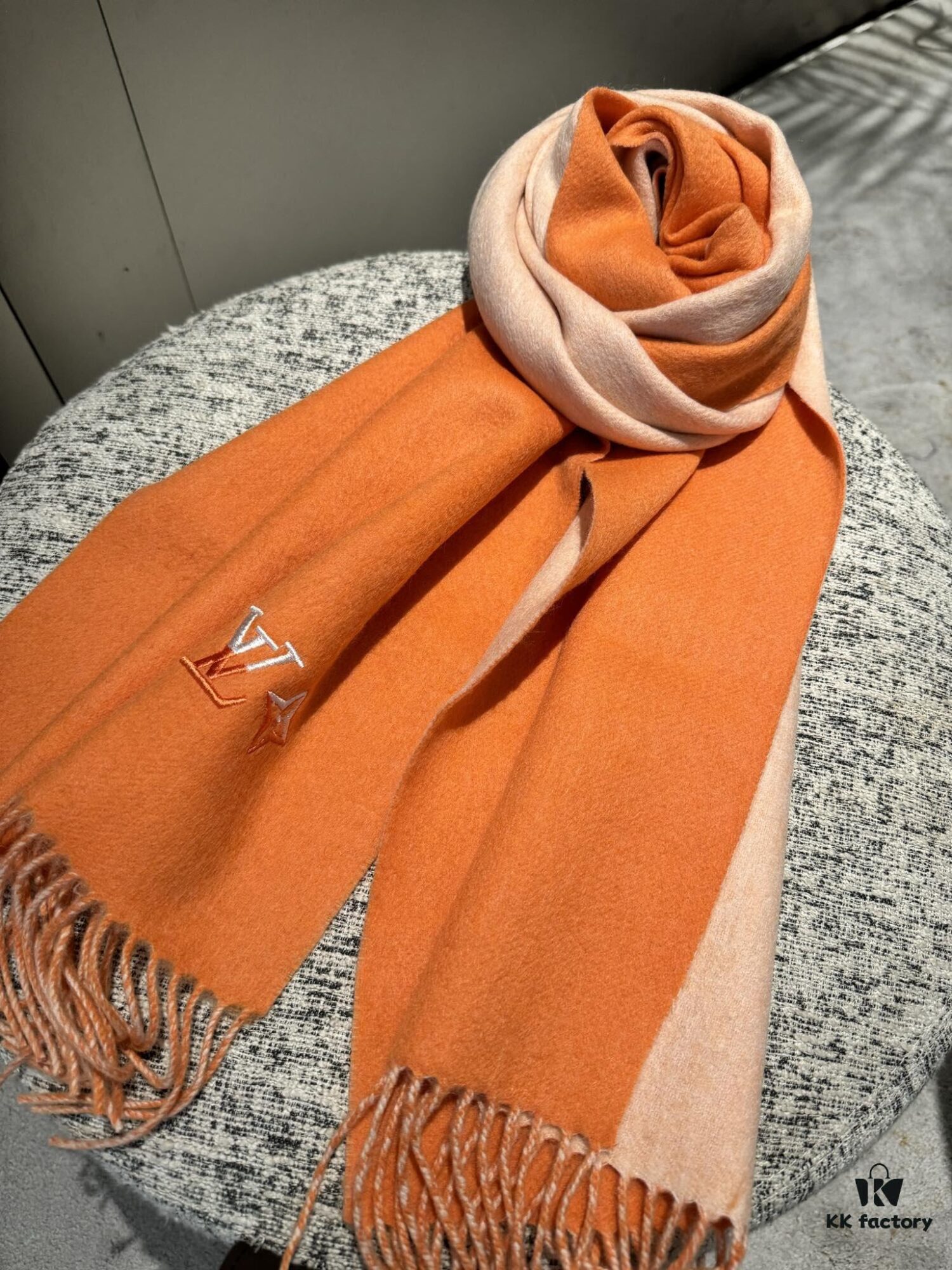 6931a992ccd8ab3d7af9df69 Louis Vuitton Men's Cashmere Scarf - Classic Unisex Design, 100% Cashmere, 30x180 cm