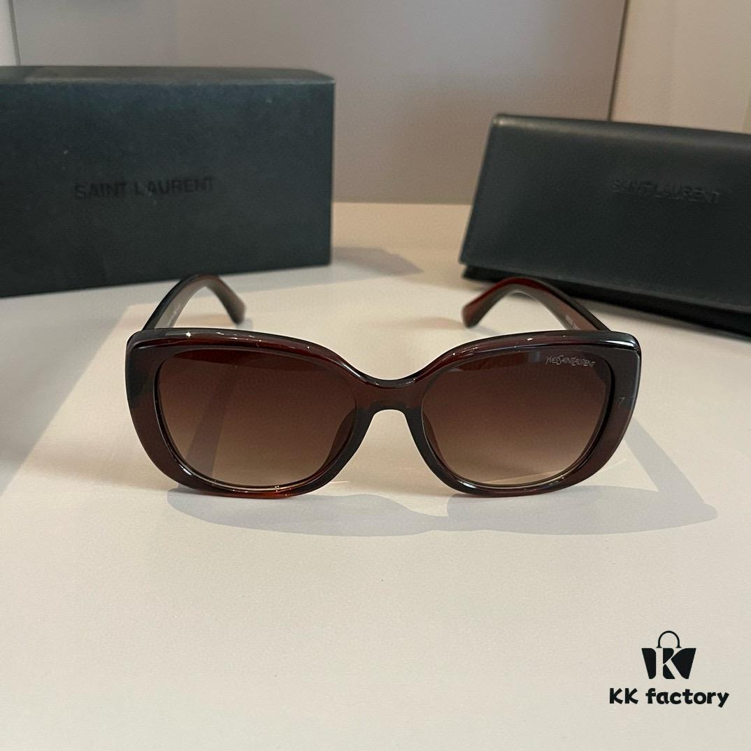 6931a993ccd8ab3d7af9df81 YSL Saint Laurent Sunglasses, Face-Contouring Sun Protection, High-End Lightweight Eyewear