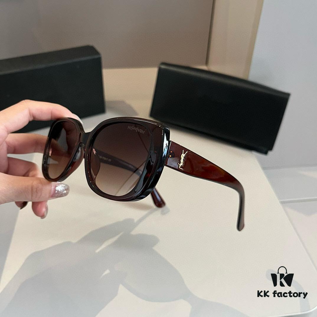 6931a994ccd8ab3d7af9df83 YSL Saint Laurent Sunglasses, Face-Contouring Sun Protection, High-End Lightweight Eyewear