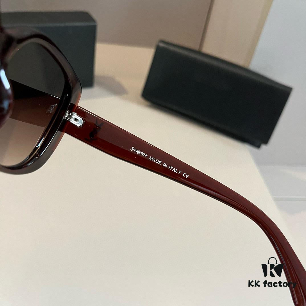 6931a994ccd8ab3d7af9df88 YSL Saint Laurent Sunglasses, Face-Contouring Sun Protection, High-End Lightweight Eyewear