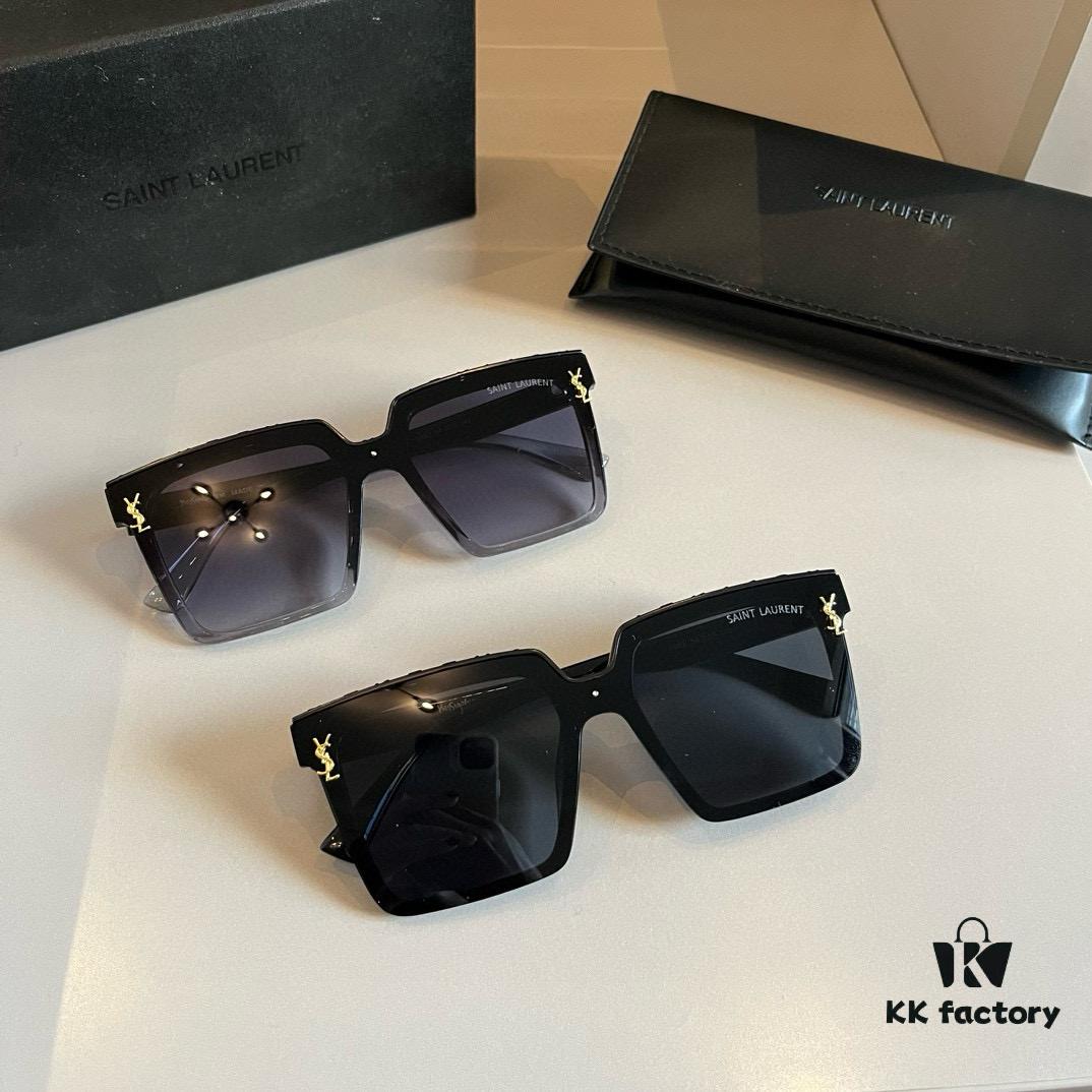 6931a996ccd8ab3d7af9dfb0 YSL Saint Laurent Sunglasses, Face-Contouring Sun Protection, High-End Lightweight Eyewear