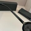 YSL Saint Laurent New Arrival SLM94 Gold Black Sunglasses