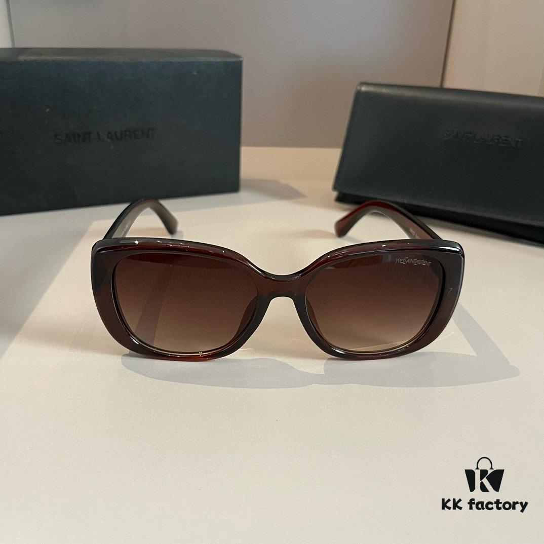 6931a99bccd8ab3d7af9e002 YSL Saint Laurent Sunglasses, Face-Contouring Sun Protection, High-End Lightweight Eyewear
