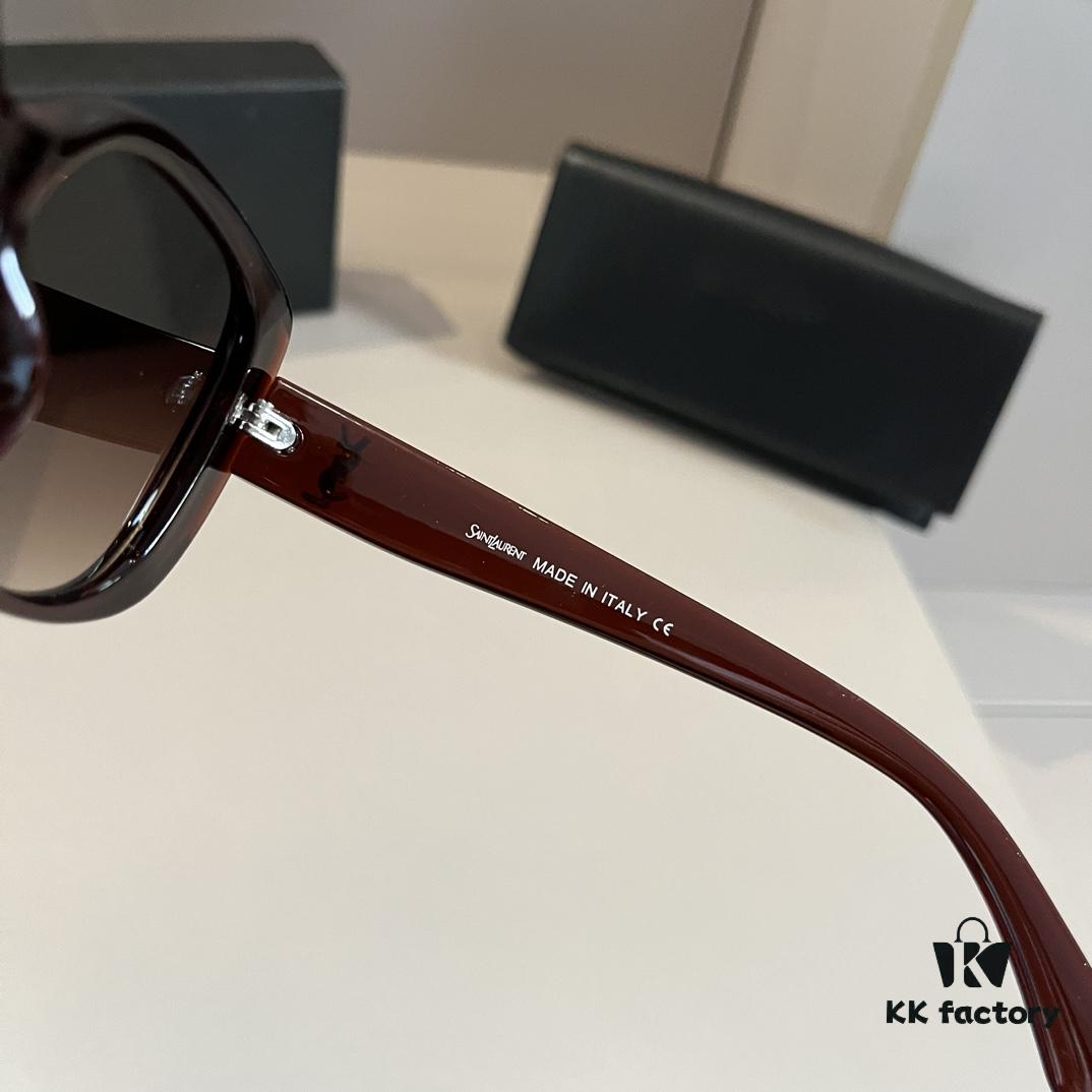 6931a99dccd8ab3d7af9e01e YSL Saint Laurent Sunglasses, Face-Contouring Sun Protection, High-End Lightweight Eyewear