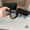 6931a99dccd8ab3d7af9e023 YSL Saint Laurent 2023 New Arrival SLM94 Gold Black Sunglasses