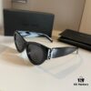 6931a99fccd8ab3d7af9e03d YSL Saint Laurent 2023 New Arrival SLM94 Gold Black Sunglasses