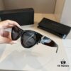 6931a99fccd8ab3d7af9e03e YSL Saint Laurent 2023 New Arrival SLM94 Gold Black Sunglasses
