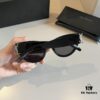 6931a99fccd8ab3d7af9e03f YSL Saint Laurent 2023 New Arrival SLM94 Gold Black Sunglasses