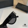 6931a99fccd8ab3d7af9e040 YSL Saint Laurent 2023 New Arrival SLM94 Gold Black Sunglasses