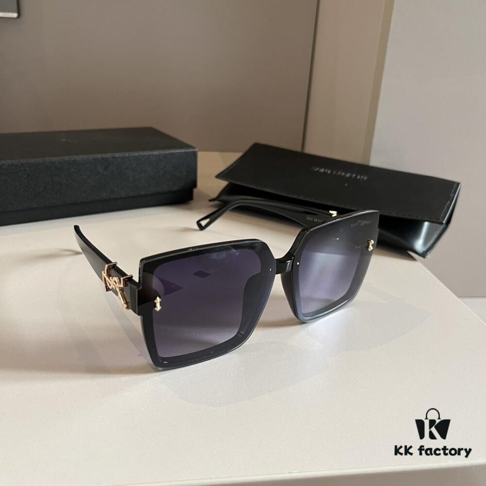 YSL Saint Laurent Sunglasses, Face-Contouring Sun Protection, High-End Lightweight Eyewear