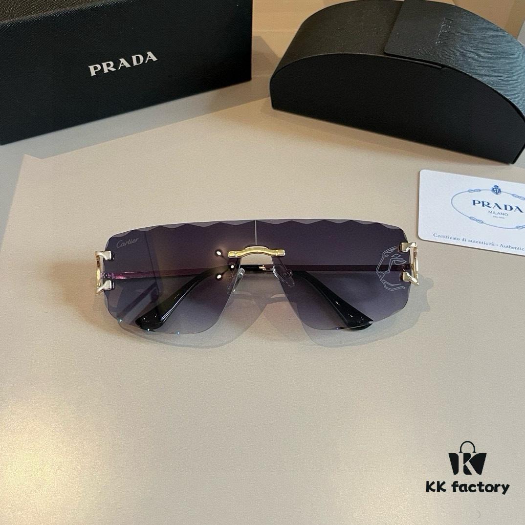 6931a9a4ccd8ab3d7af9e094 New Cartier Panther Head Sunglasses, Stylish and Versatile, High-End Fashion Eyewear