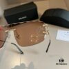 New Cartier Panther Head Sunglasses, Stylish and Versatile Unisex Design with Premium Elegance