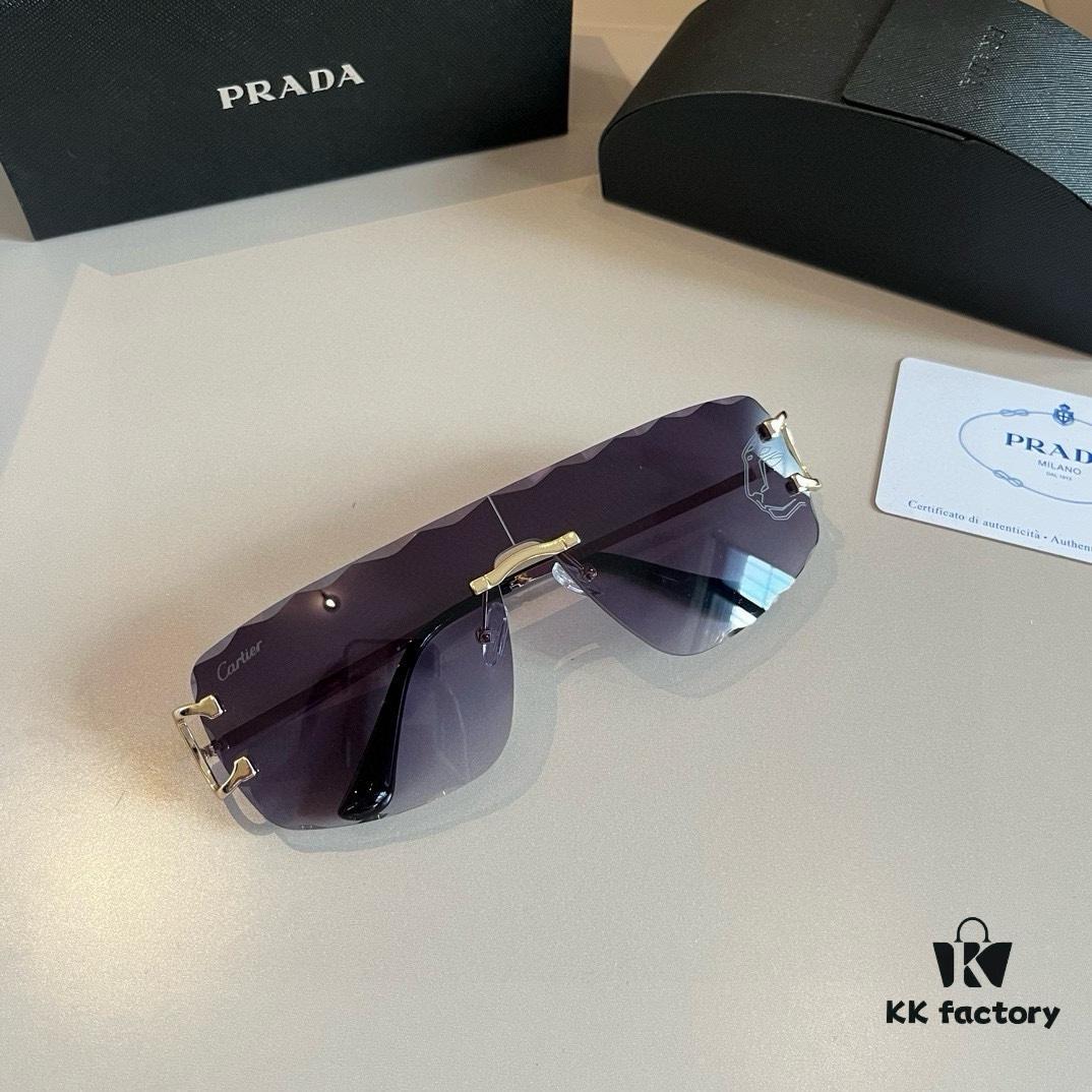 6931a9a6ccd8ab3d7af9e0ad New Cartier Panther Head Sunglasses, Stylish and Versatile Unisex Design with Premium Elegance