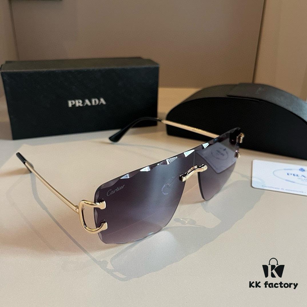 6931a9a7ccd8ab3d7af9e0c6 New Cartier Panther Head Sunglasses, Stylish and Versatile Unisex Eyewear with Luxurious Appeal