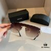 6931a9a8ccd8ab3d7af9e0d3 New Cartier Panther Head Sunglasses, Versatile and Stylish, High-End Fashion Eyewear