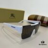 6931a9a9ccd8ab3d7af9e0d9 Burberry BE4291 Letter Logo Sunglasses Unisex Stylish Travel Eyewear