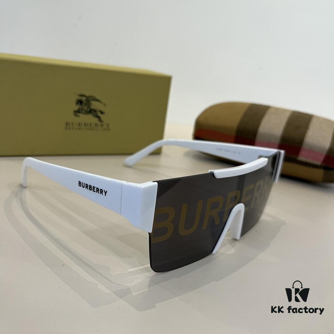 6931a9a9ccd8ab3d7af9e0d9 Burberry BE4291 Letter Logo Sunglasses Unisex Stylish Travel Eyewear