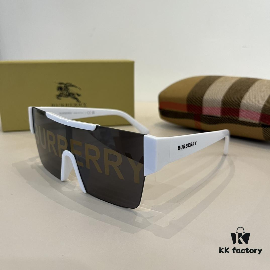 6931a9a9ccd8ab3d7af9e0da Burberry BE4291 Letter Logo Sunglasses Unisex Stylish Travel Eyewear