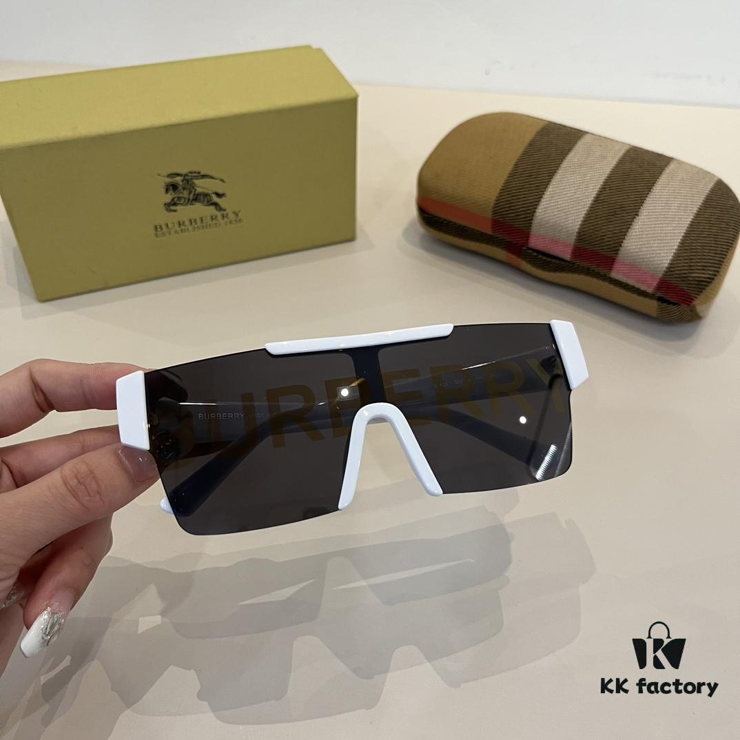 6931a9a9ccd8ab3d7af9e0db Burberry BE4291 Letter Logo Sunglasses Unisex Stylish Travel Eyewear