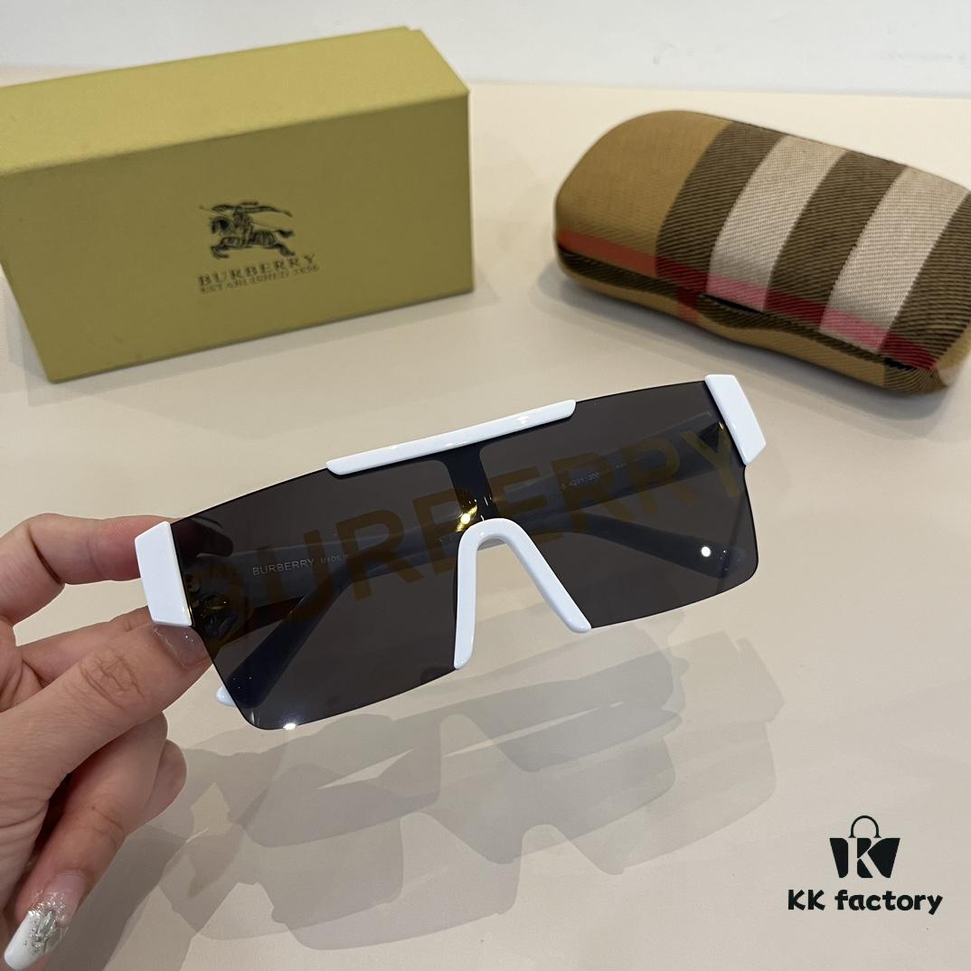 6931a9a9ccd8ab3d7af9e0dd Burberry BE4291 Letter Logo Sunglasses Unisex Stylish Travel Eyewear