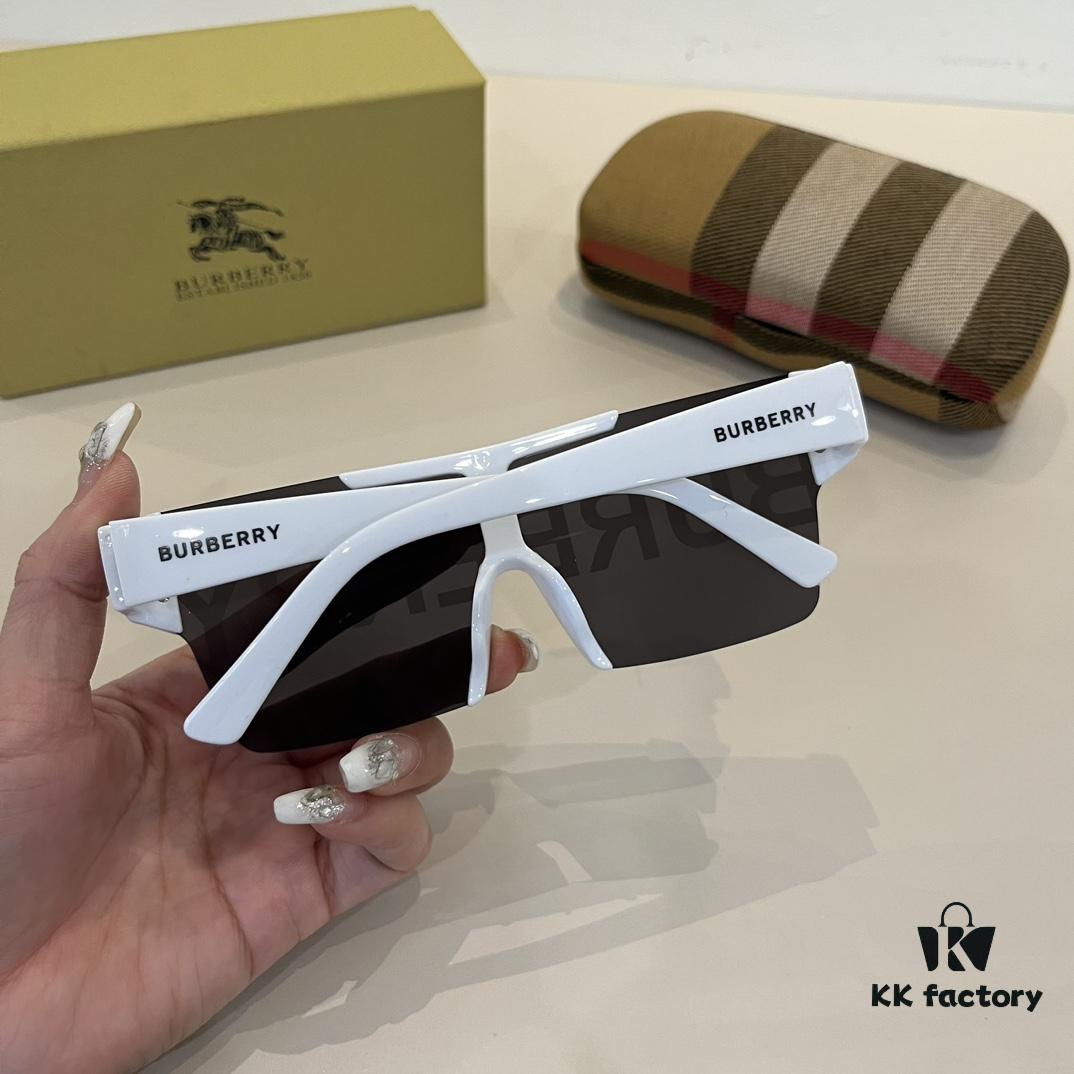 6931a9a9ccd8ab3d7af9e0de Burberry BE4291 Letter Logo Sunglasses Unisex Stylish Travel Eyewear