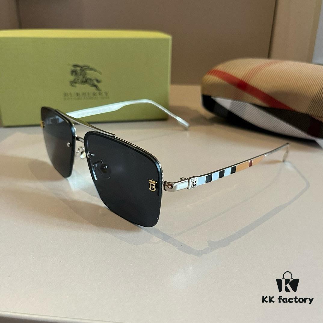 6931a9aaccd8ab3d7af9e0ee Burberry New One-Piece Pilot Sunglasses, Must-Have Travel Accessory, Popular Unisex Sun Glasses Worn by Many Celebrities
