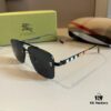6931a9aaccd8ab3d7af9e0f7 Burberry New One-Piece Aviator Sunglasses, Must-Have Style for Travel, Celebrity Favorite Unisex Sun Glasses