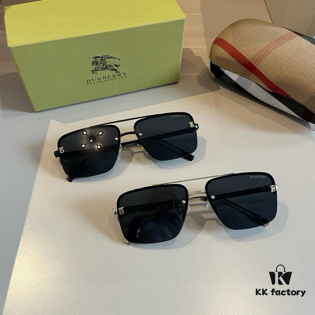 6931a9abccd8ab3d7af9e0fb Burberry New One-Piece Aviator Sunglasses, Must-Have Style for Travel, Celebrity Favorite Unisex Sun Glasses
