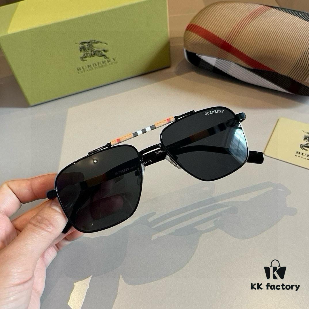 6931a9acccd8ab3d7af9e113 Burberry New Model One-Piece Driving Sunglasses, Must-Have Travel Accessory, Celebrity-Favorite Unisex Aviator Sun Glasses