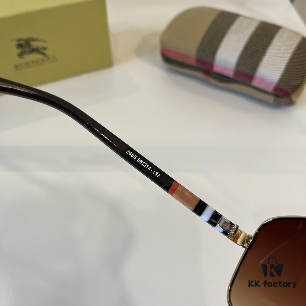 6931a9aeccd8ab3d7af9e130 Burberry New One-Piece Aviator Sunglasses, Must-Have Style for Travel, Popularized by Numerous Celebrities, Unisex Sun Glasses