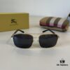 6931a9aeccd8ab3d7af9e134 Burberry New One-Piece Aviator Sunglasses, Must-Have Style for Travel, Popularized by Numerous Celebrities, Unisex Sun Glasses