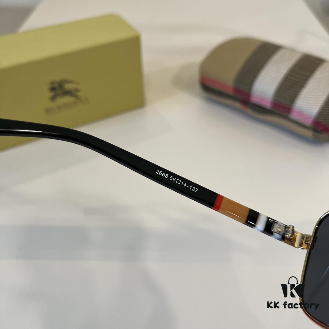 6931a9afccd8ab3d7af9e13a Burberry New One-Piece Aviator Sunglasses, Must-Have Style for Travel, Popularized by Numerous Celebrities, Unisex Sun Glasses