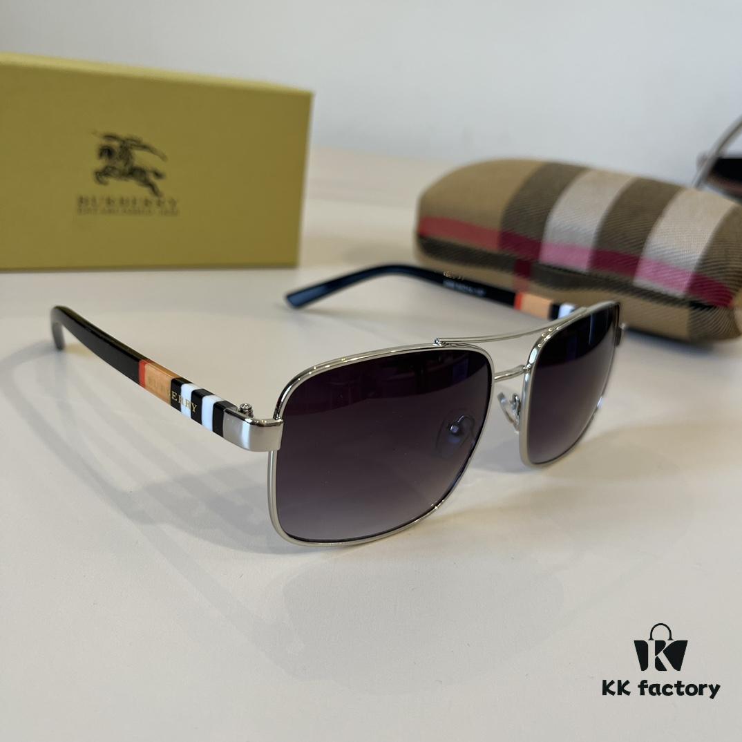 6931a9afccd8ab3d7af9e13c Burberry New One-Piece Aviator Sunglasses, Must-Have Style for Travel, Celebrity Favorite Unisex Sun Glasses