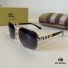 6931a9afccd8ab3d7af9e13e Burberry New One-Piece Aviator Sunglasses, Must-Have Style for Travel, Celebrity Favorite Unisex Sun Glasses