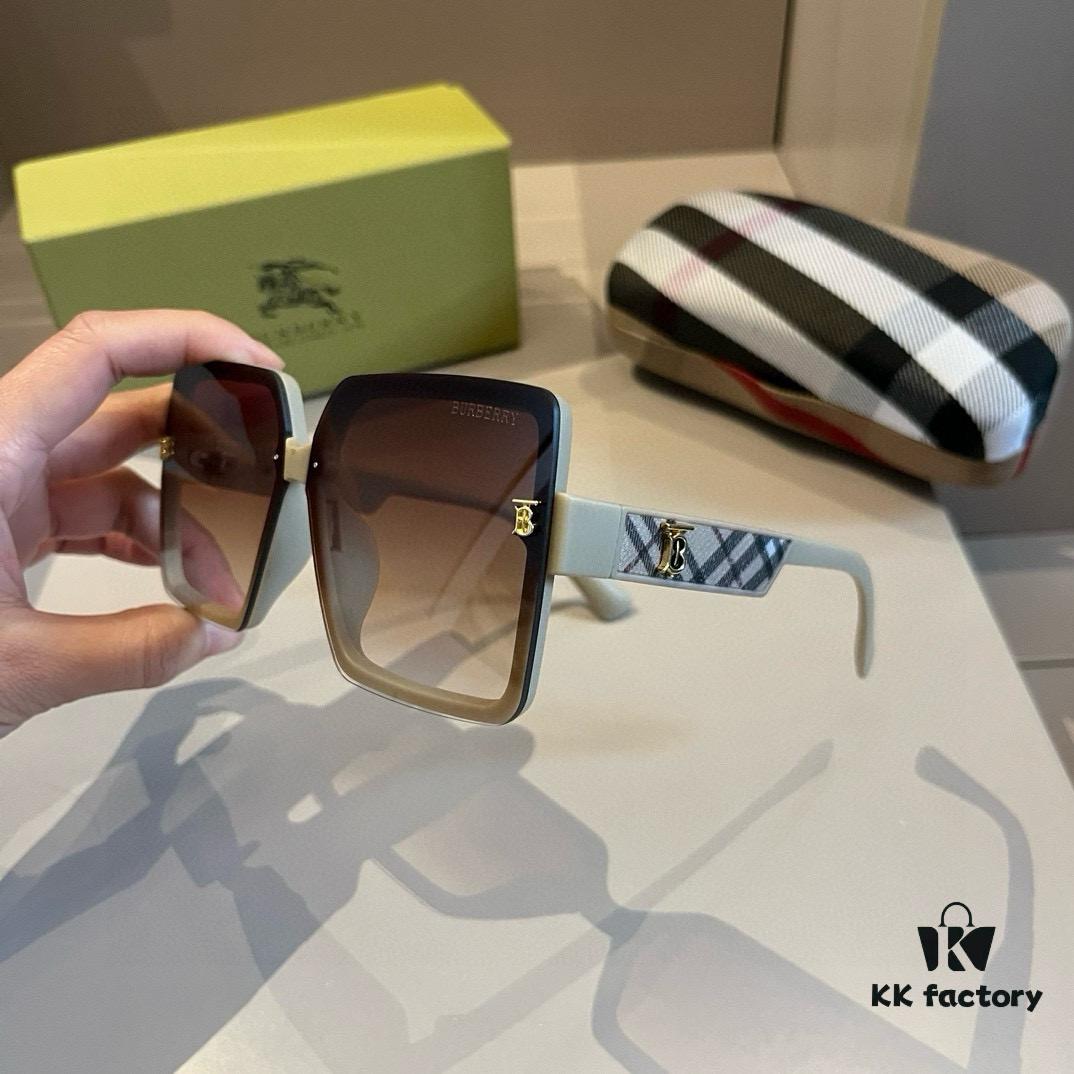 Burberry 2024 New Arrival Sunglasses Must-Have for Travel, Popular Style Worn by Many Celebrities