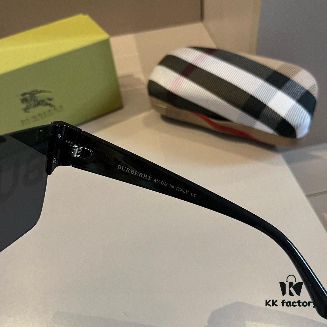 6931a9b8ccd8ab3d7af9e1d2 Burberry Letter Print Sunglasses BE4291 Unisex Fashion Streetwear Shades