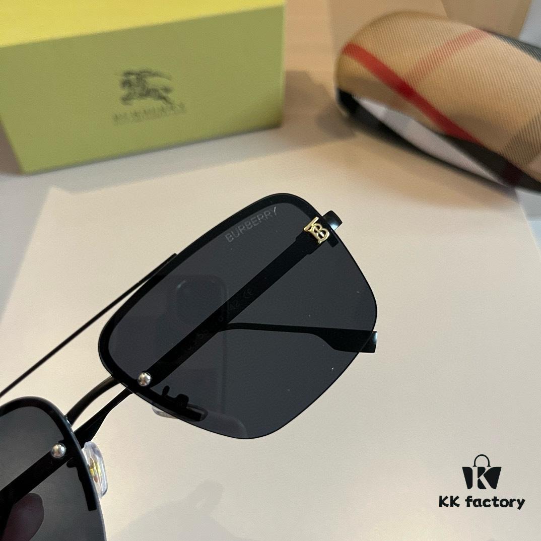 6931a9baccd8ab3d7af9e1f3 Burberry New One-Piece Aviator Sunglasses, Must-Have Travel Accessory, Celebrity Favorite Unisex Sun Glasses
