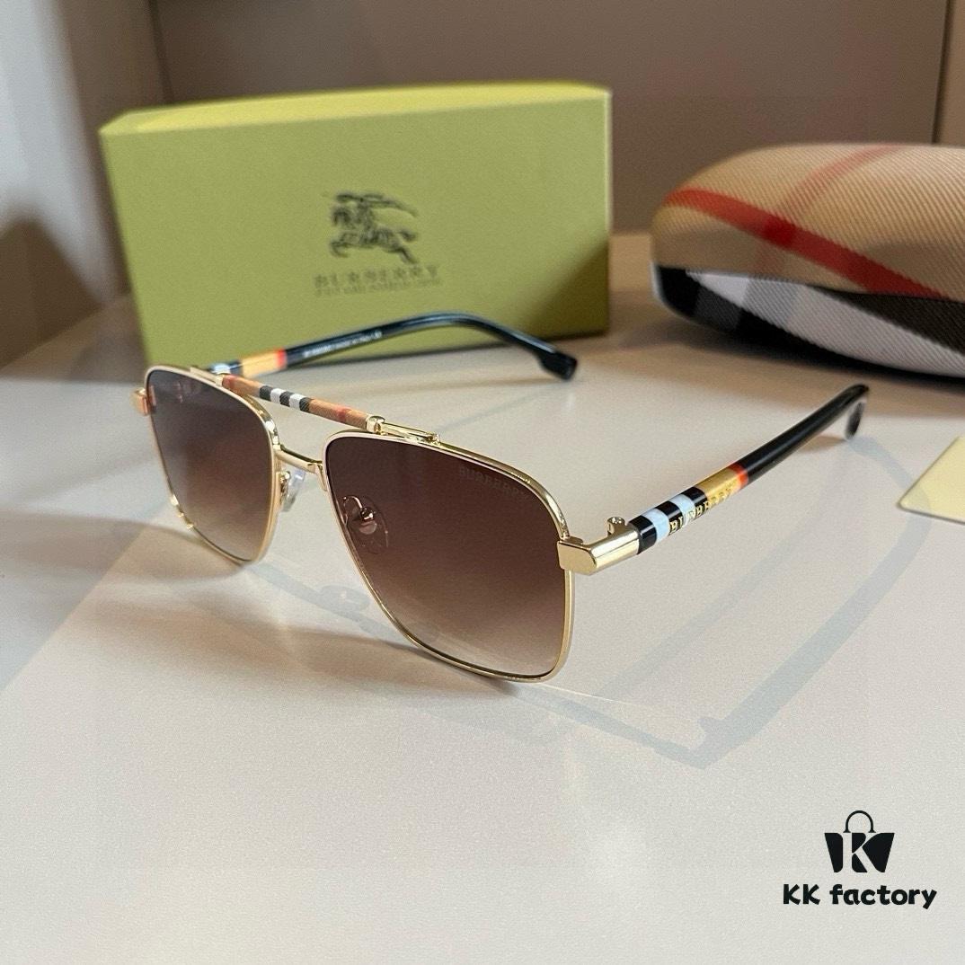 6931a9bbccd8ab3d7af9e203 Burberry New One-Piece Pilot Sunglasses, Must-Have Travel Accessory, Popular Unisex Aviator Shades