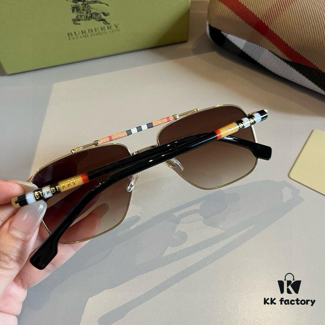 6931a9bbccd8ab3d7af9e206 Burberry New One-Piece Pilot Sunglasses, Must-Have Travel Accessory, Popular Unisex Aviator Shades