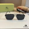 6931a9bcccd8ab3d7af9e21c Burberry New One-Piece Pilot Sunglasses, Must-Have Travel Accessory, Popular Among Celebrities, Unisex Sun Glasses