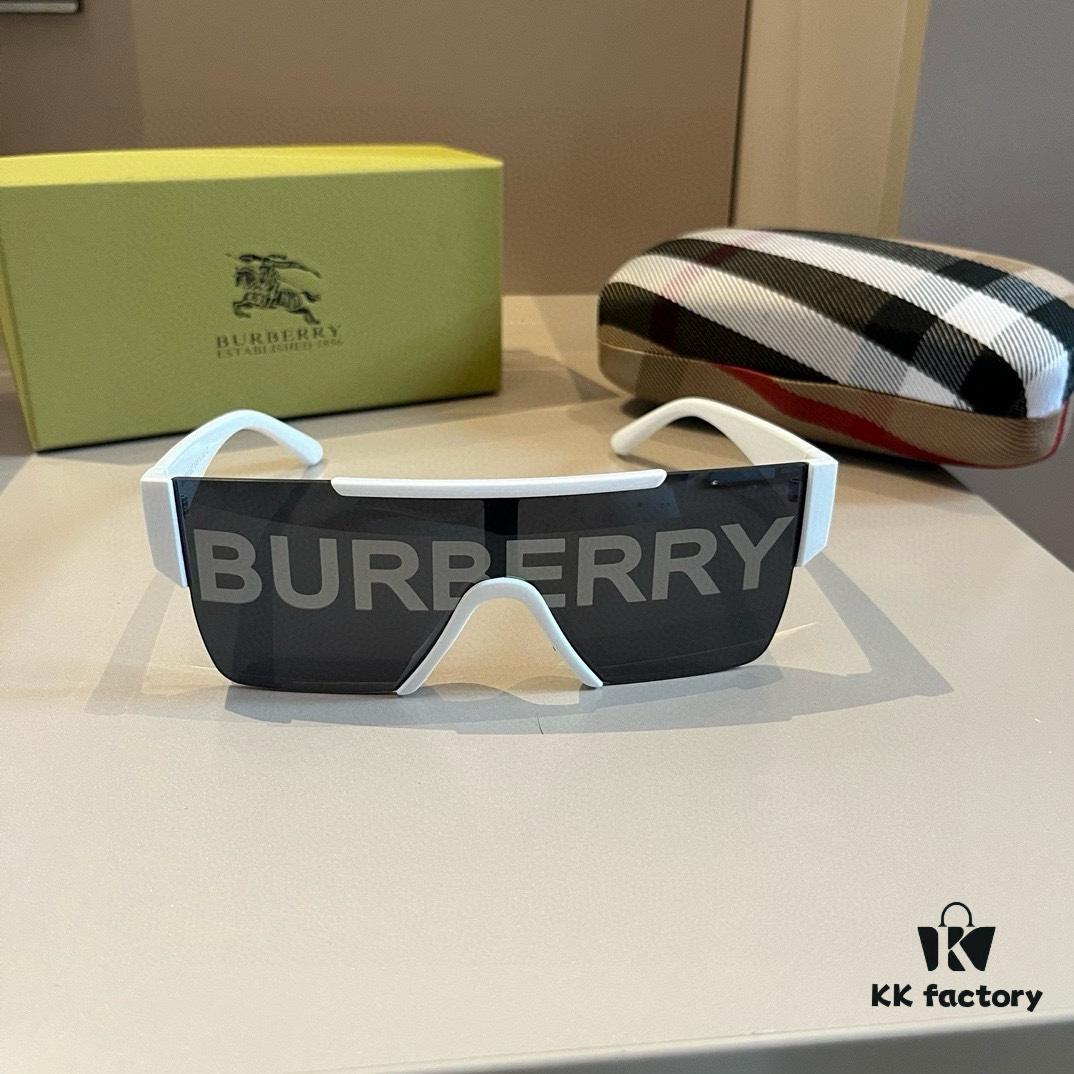 6931a9beccd8ab3d7af9e231 Burberry Letter Print Sunglasses BE4291 Unisex Fashion Hip-Hop Eyewear